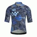 Maglia manica corta Race blu scuro | Nomad Velo