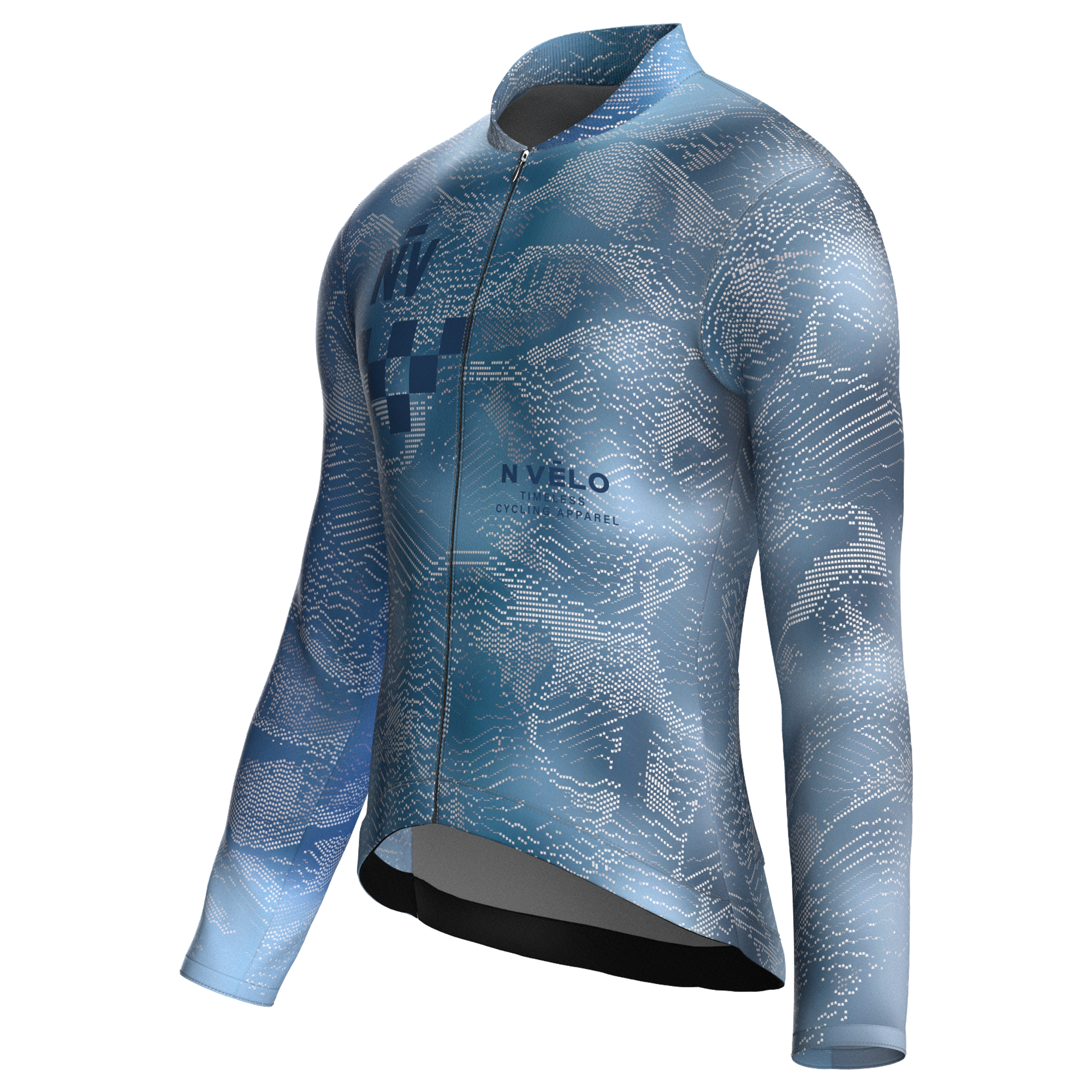 Maglia a maniche lunghe Race Glacier