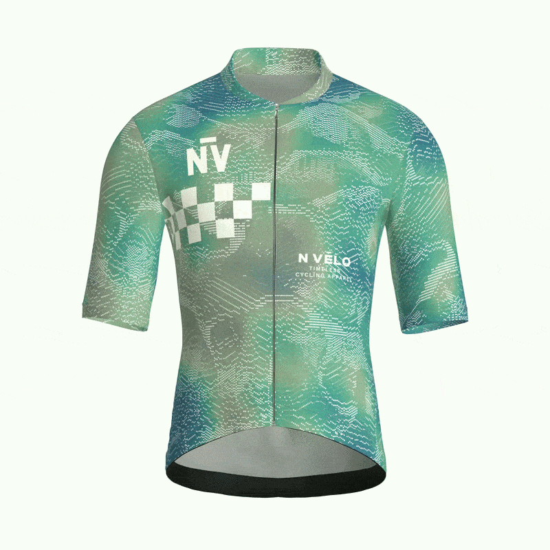 Maglia manica corta Race Verde | Nomad Velo