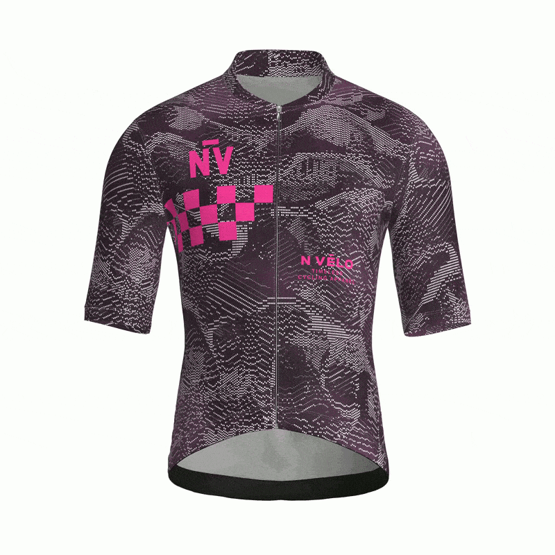 Maglia a maniche corte Race Plum