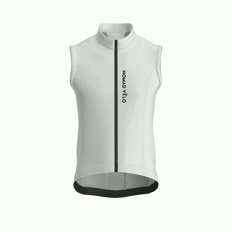 Gilet da ciclismo antivento White Nomad