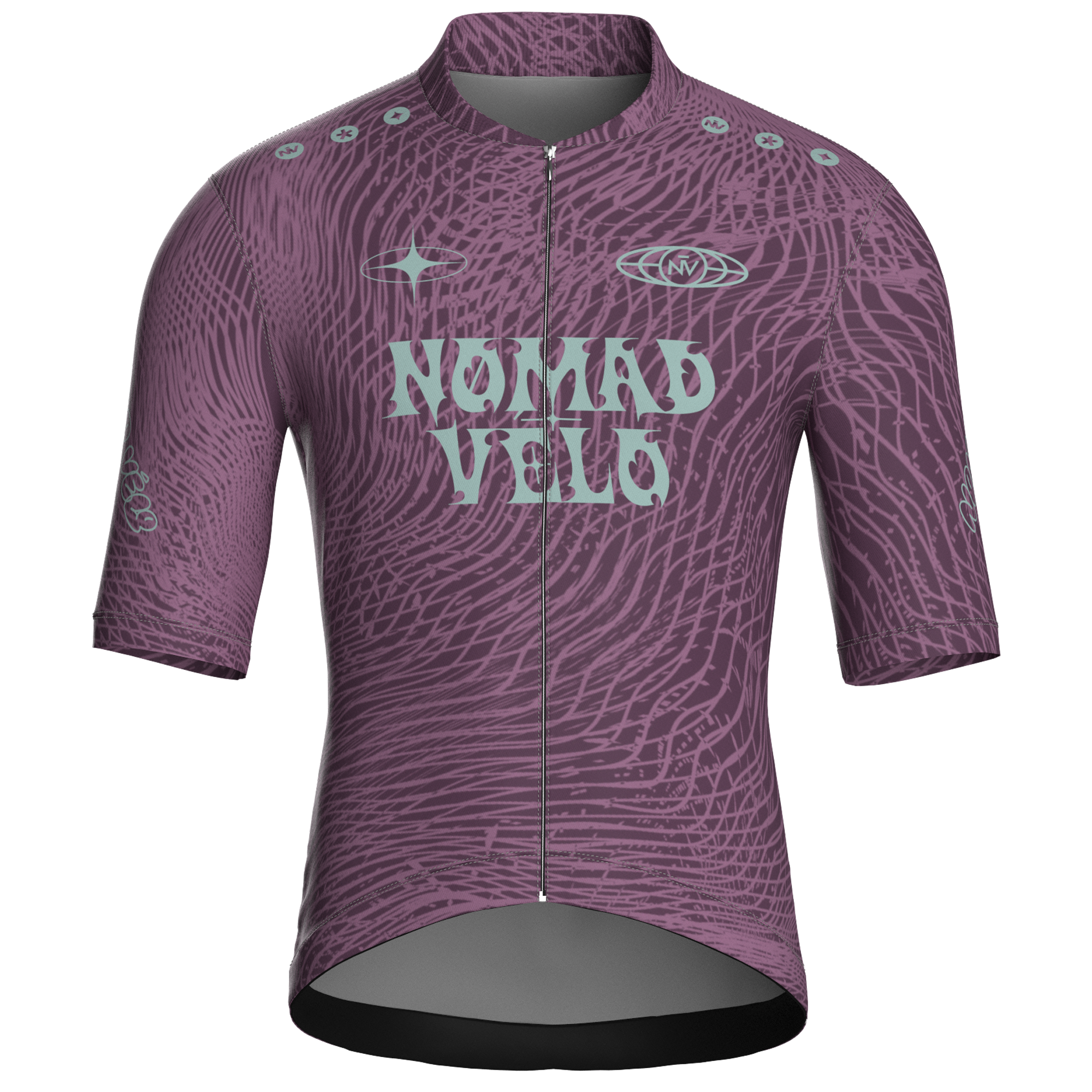 Maglia a maniche corte Coco Malva | Nomade Velo