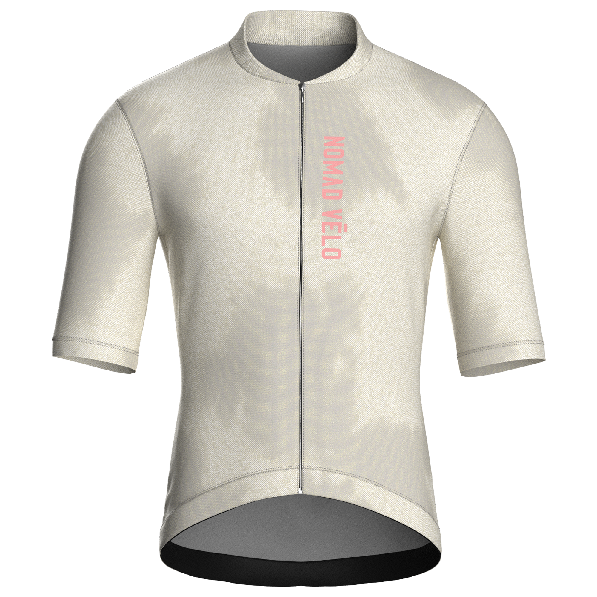 Maglia da ciclismo a maniche corte color crema con stampa tie-dye – vestibilità da gara