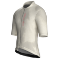Maglia da ciclismo a maniche corte color crema con stampa tie-dye – vestibilità da gara