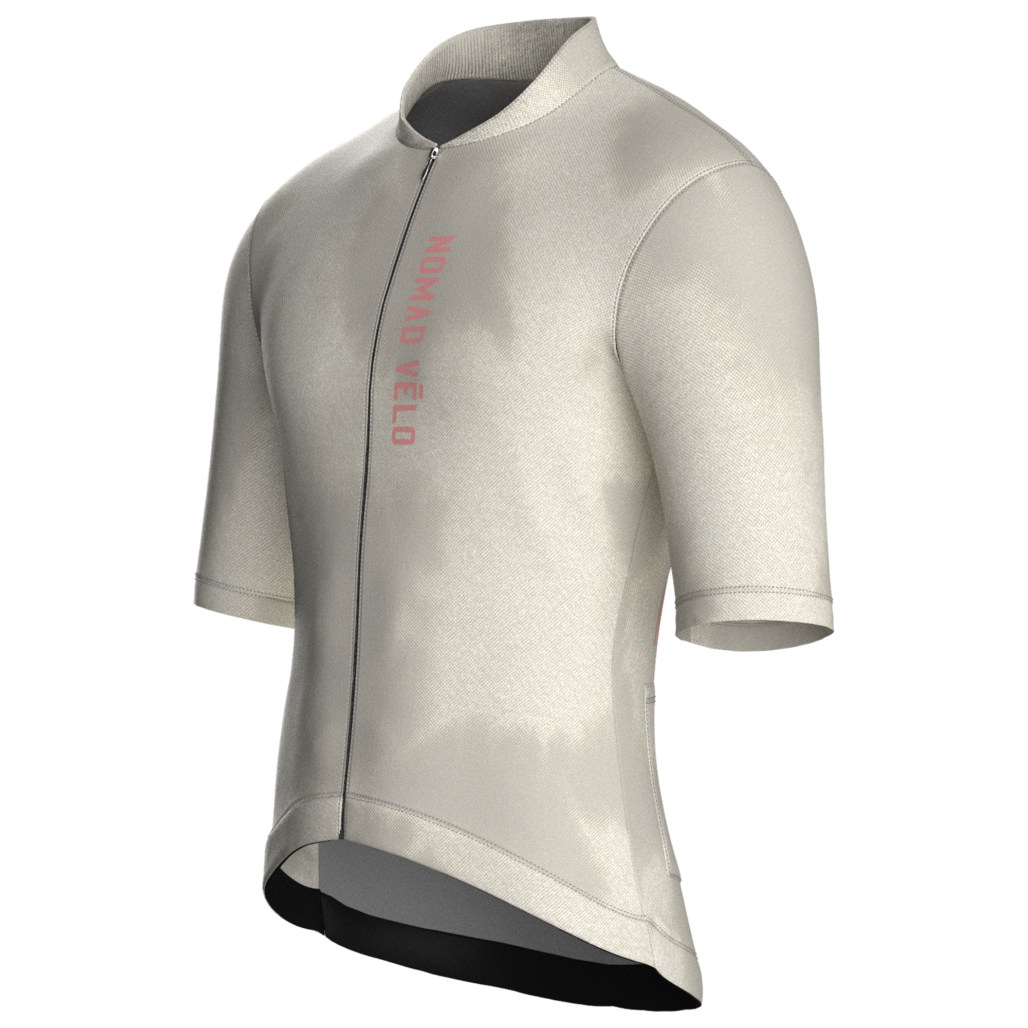 Maglia da ciclismo a maniche corte color crema con stampa tie-dye – vestibilità da gara