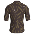 Maglia da ciclismo a maniche corte Brushstroke Olive – vestibilità da gara