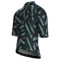 Maglia da ciclismo Brushstroke Slate a maniche corte, vestibilità da gara.