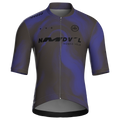 Maglia da ciclismo a maniche corte Marble Cobalt, vestibilità da gara.