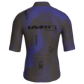 Maglia da ciclismo a maniche corte Marble Cobalt, vestibilità da gara.