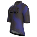Maglia da ciclismo a maniche corte Marble Cobalt, vestibilità da gara.