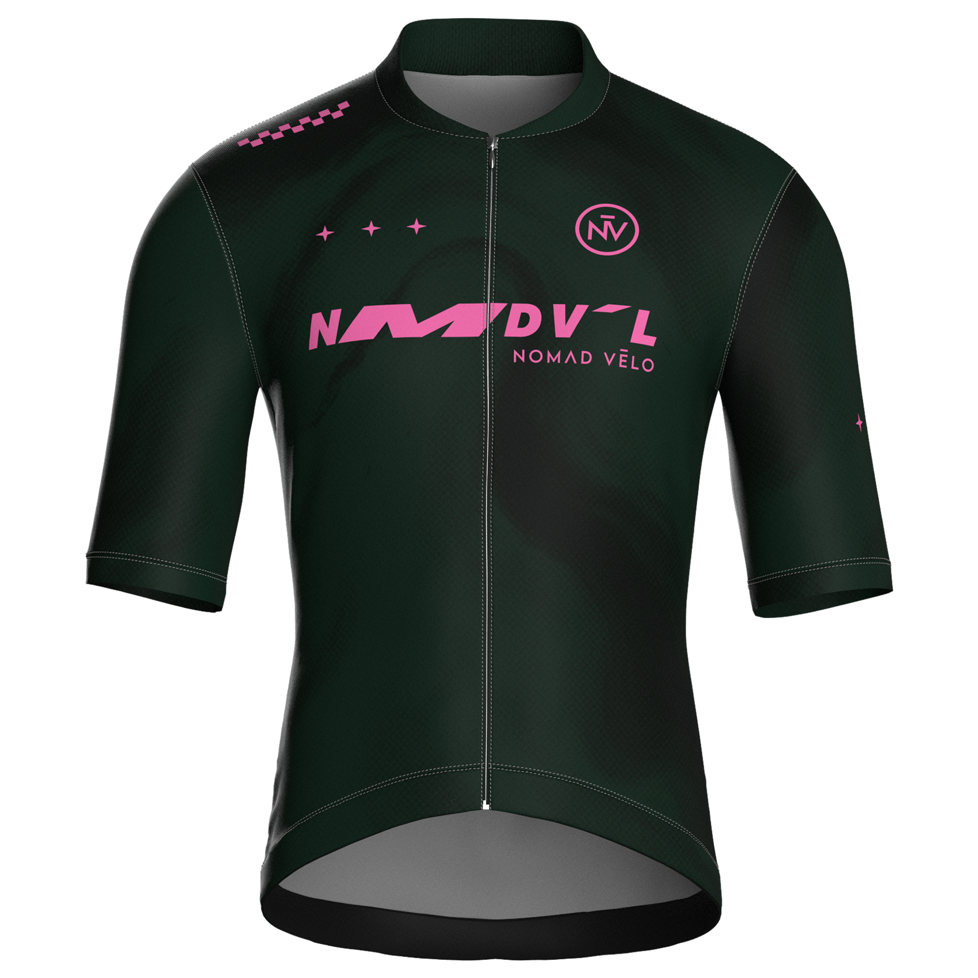 Maglia da ciclismo Marble Forest – Manica corta, vestibilità da gara