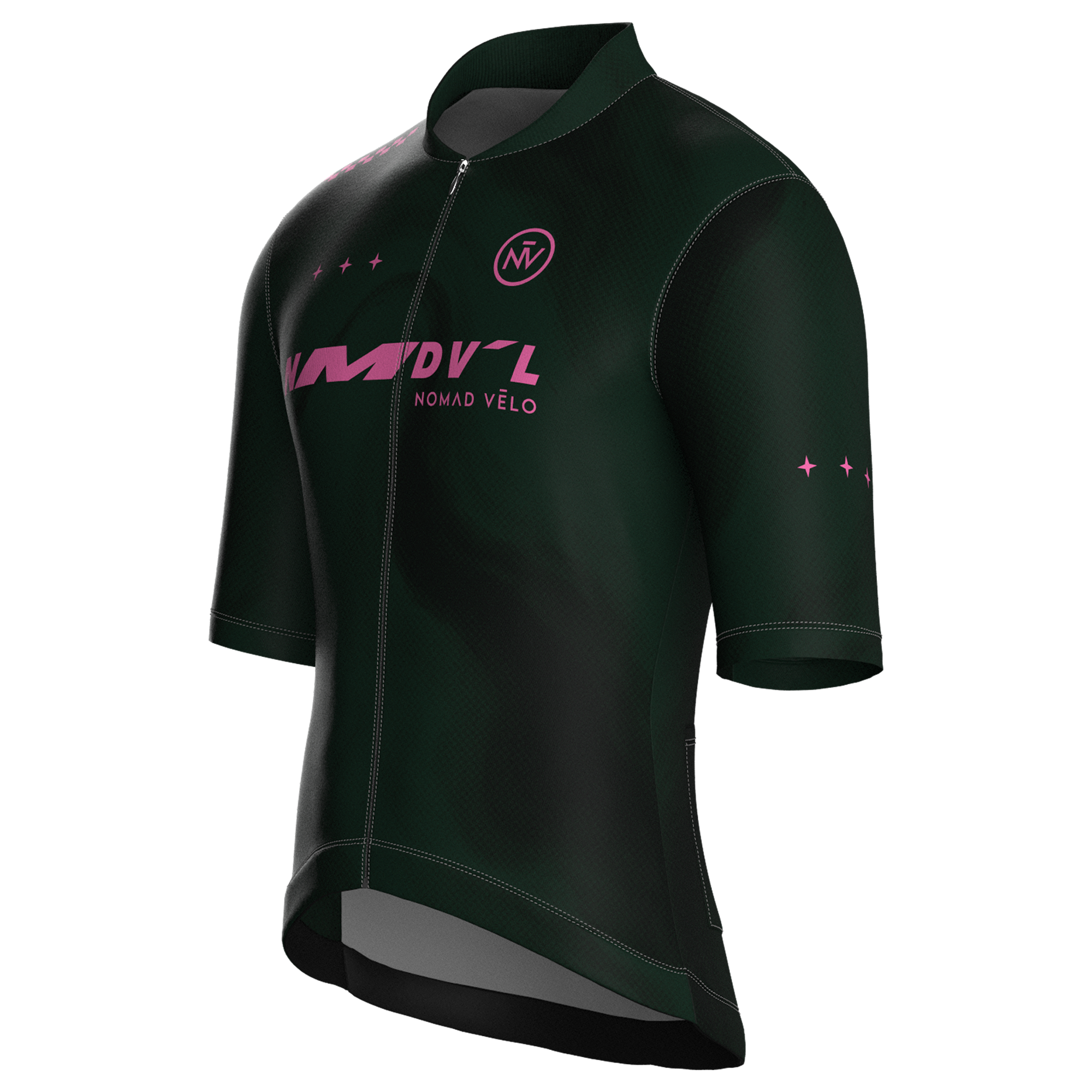 Maglia da ciclismo Marble Forest – Manica corta, vestibilità da gara