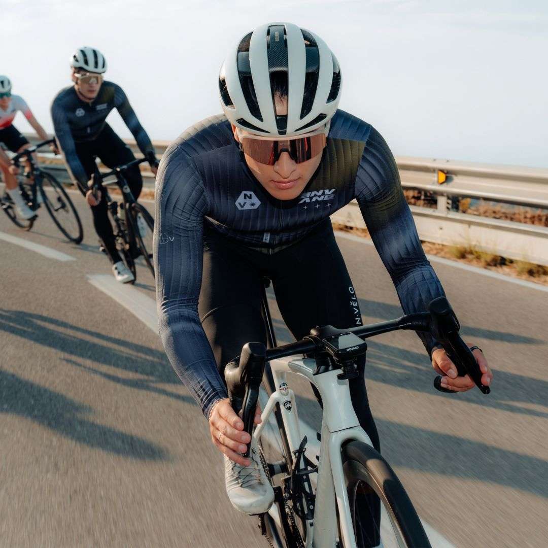 Maglia da ciclismo Signal Dusk a maniche lunghe, vestibilità da gara