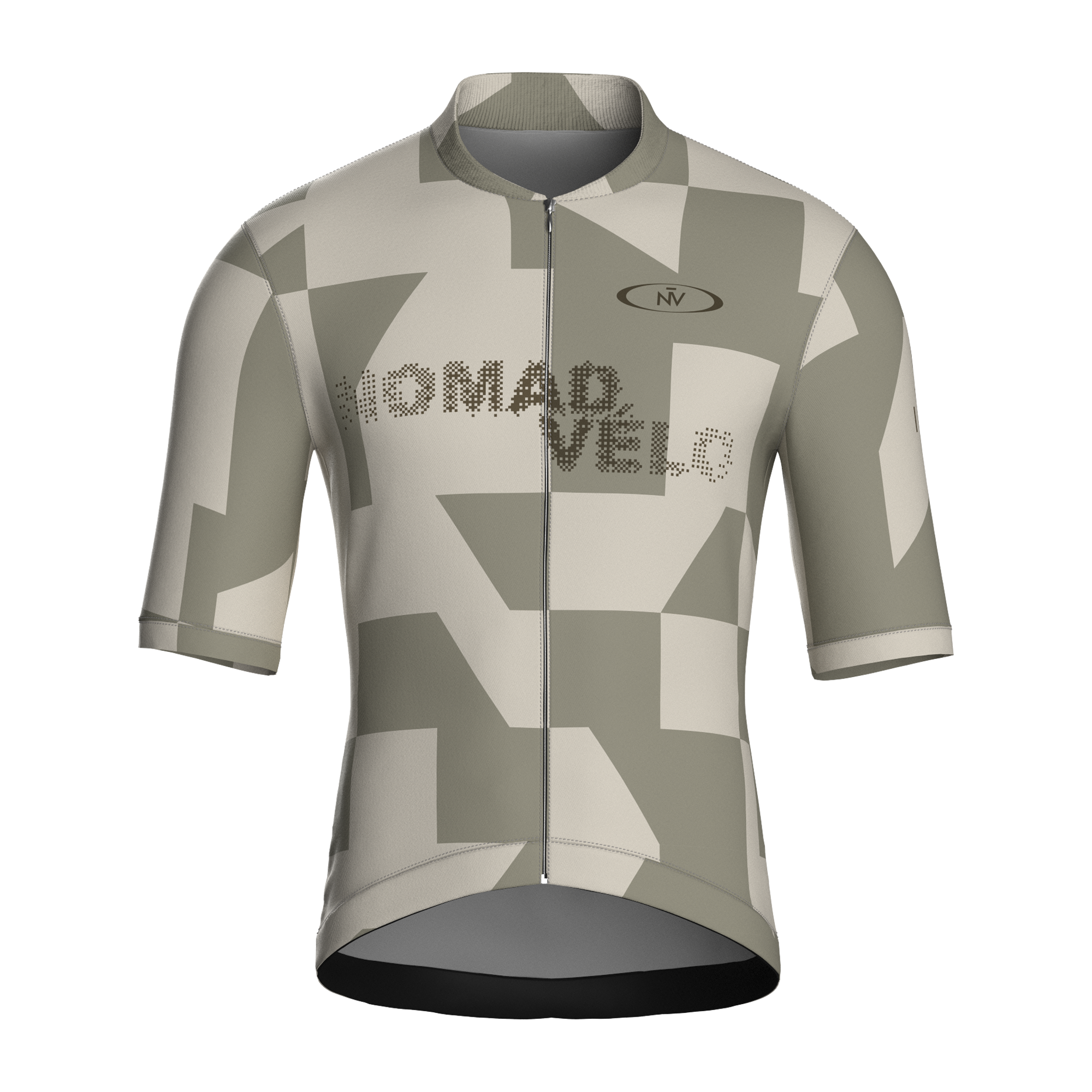 Maglia a maniche corte grigia Vector | Nomad Vélo