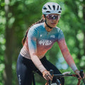 Maglia da ciclismo Lumen Opal a maniche lunghe, vestibilità da gara