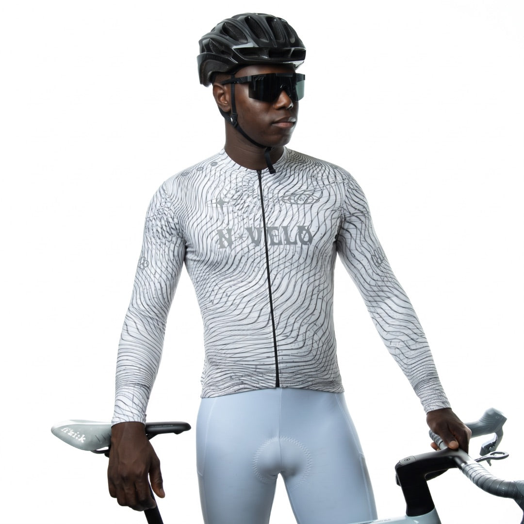 Maglia a maniche lunghe Coco Stone | Nomade Velo