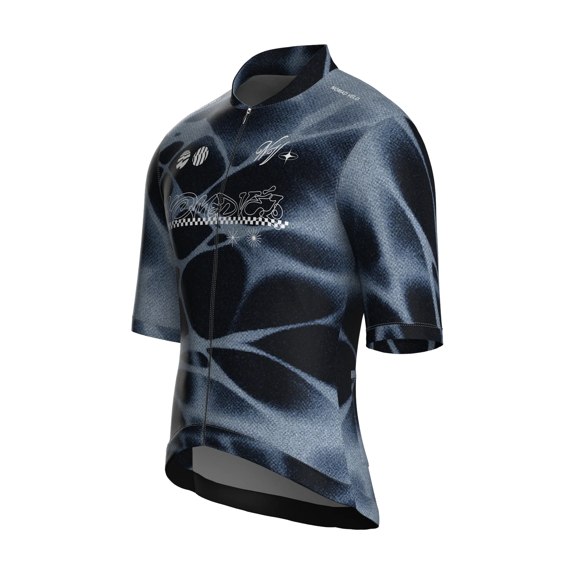 Maglia manica corta Spider scura | Nomad Velo