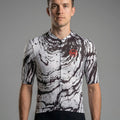 Maglia da ciclismo a maniche corte Strata – Vestibilità aerodinamica, nera, design elegante, estiva | Nomad Vélo
