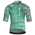 Maglia da ciclismo Glitch Mint a maniche corte, vestibilità da gara