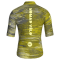 Maglia da ciclismo Glitch Olive a maniche corte, vestibilità da gara