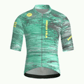 Maglia da ciclismo Glitch Mint a maniche corte, vestibilità da gara