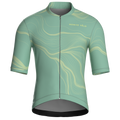 Maglia da ciclismo Contour Sage a maniche corte, vestibilità da gara.
