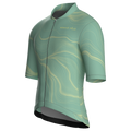 Maglia da ciclismo Contour Sage a maniche corte, vestibilità da gara.