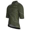 Maglia da ciclismo Contour Forest a maniche corte, vestibilità da gara