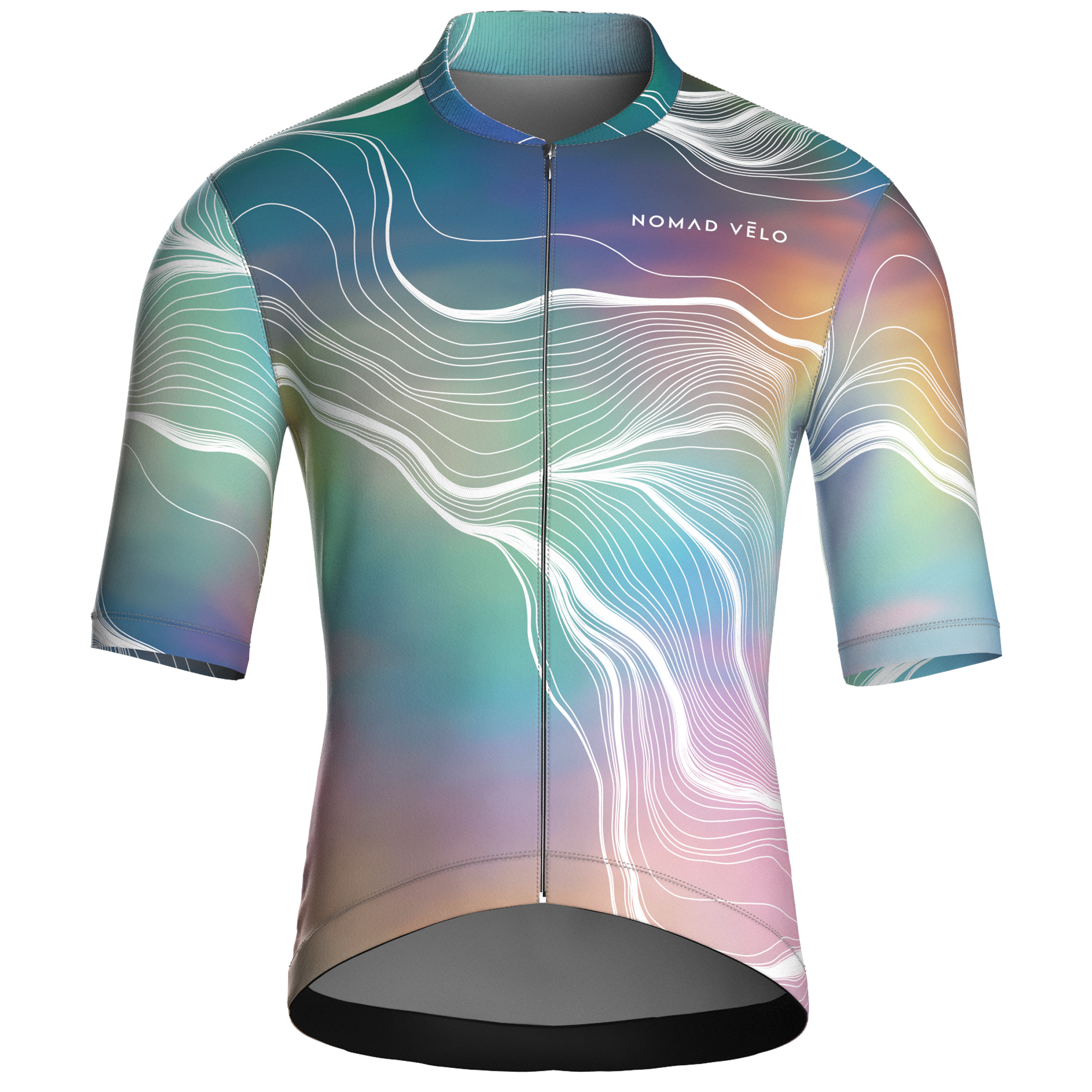 Maglia da ciclismo Contour Prism a maniche corte, vestibilità da gara