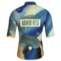 Maglia da ciclismo Painterly Blue – Maniche corte, vestibilità aerodinamica, con grafica sublimata.