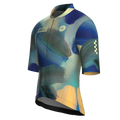 Maglia da ciclismo Painterly Blue – Maniche corte, vestibilità aerodinamica, con grafica sublimata.