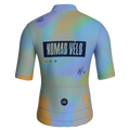 Maglia da ciclismo a maniche corte Aero Fit con grafica iridescente effetto pastello e motivi pittorici.