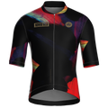 Maglia da ciclismo Painterly Midnight – Maniche corte, vestibilità aerodinamica, con grafica sublimata.