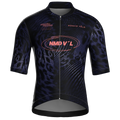 Maglia da ciclismo Panther Midnight – Maniche corte, vestibilità da gara