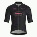 Maglia da ciclismo Panther Black a maniche corte, vestibilità da gara
