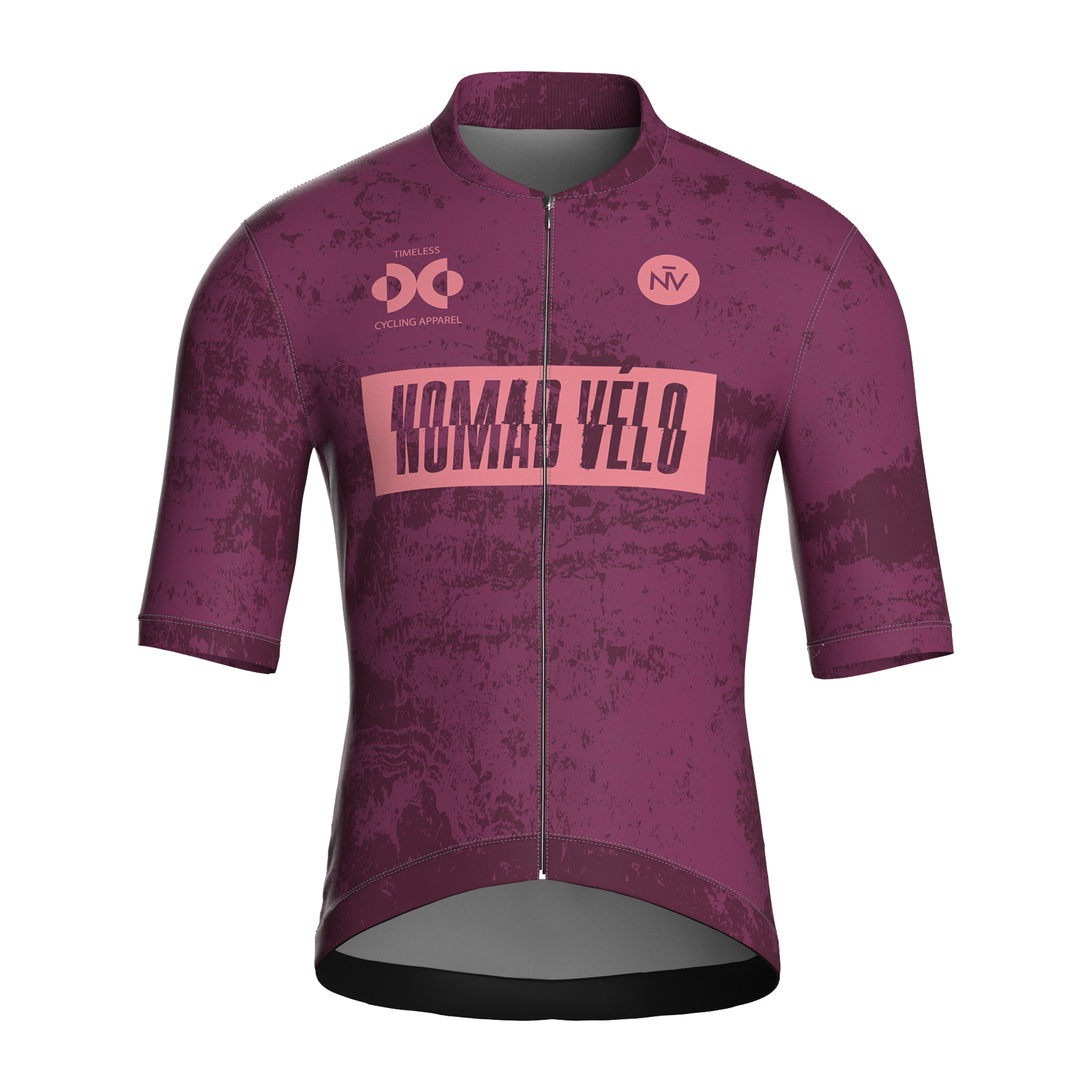 Maglia a maniche corte rossa brutale | Nomad Velo