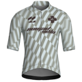 Maglia da ciclismo Motion Silver a maniche corte, vestibilità da gara.