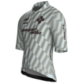Maglia da ciclismo Motion Silver a maniche corte, vestibilità da gara.