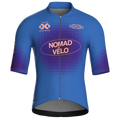 Maglia da ciclismo Pixel Cobalt a maniche corte, vestibilità da gara