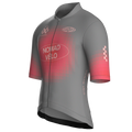 Maglia da ciclismo Pixel Grey a maniche corte, vestibilità da gara
