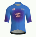 Maglia da ciclismo Pixel Cobalt a maniche corte, vestibilità da gara