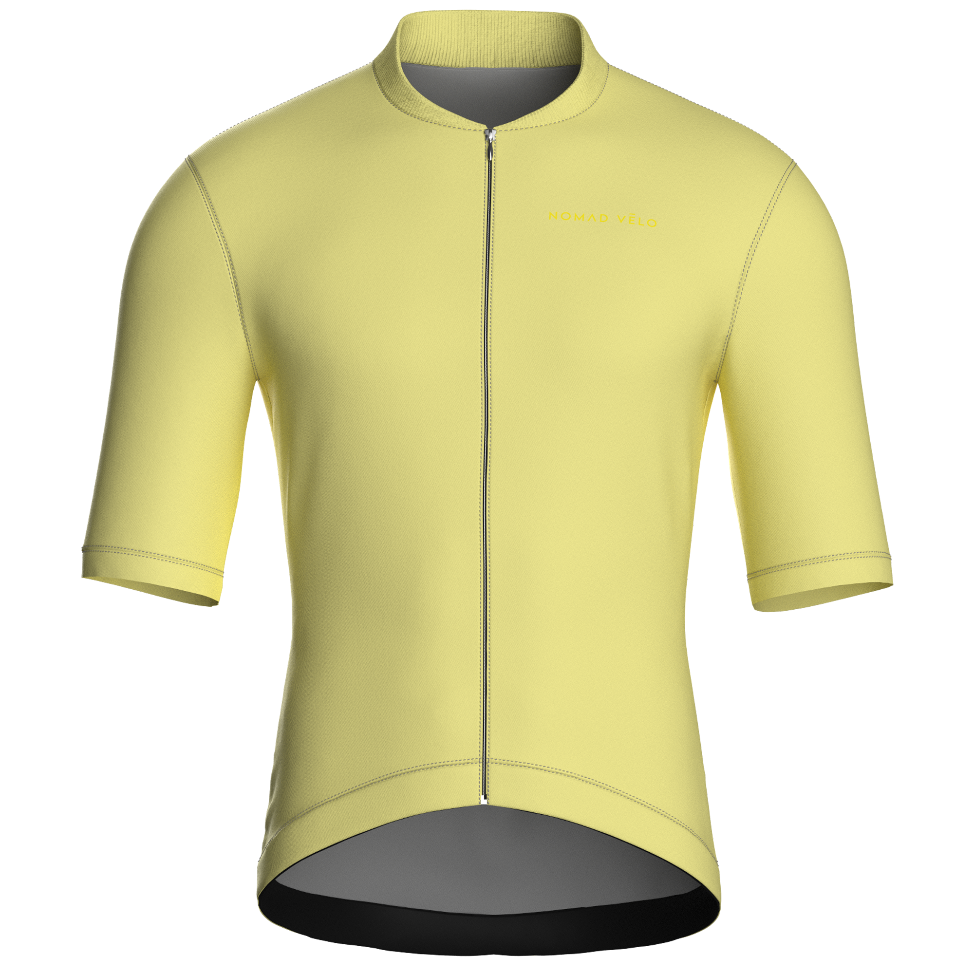 Maglia da ciclismo a maniche corte Pure Yellow - vestibilità da gara