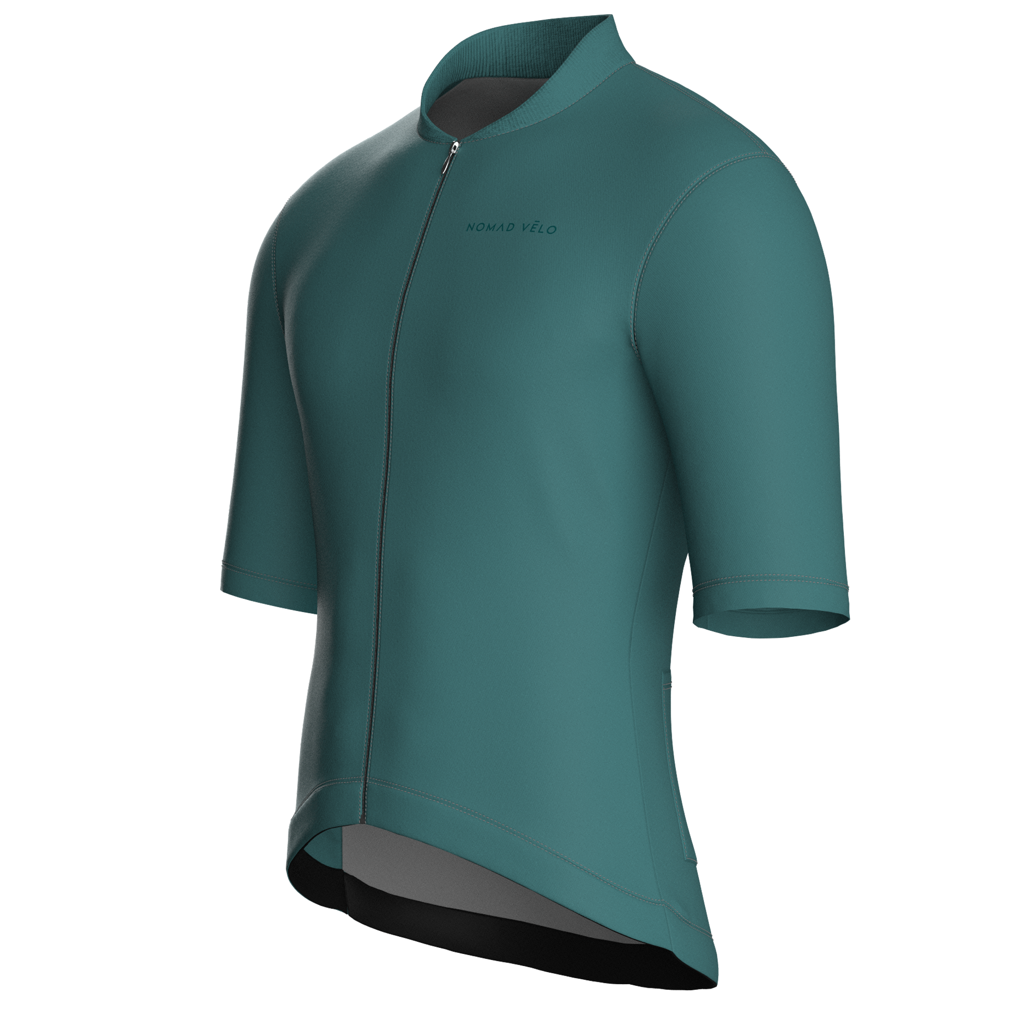 Maglia da ciclismo Pure Teal a maniche corte, vestibilità da gara.