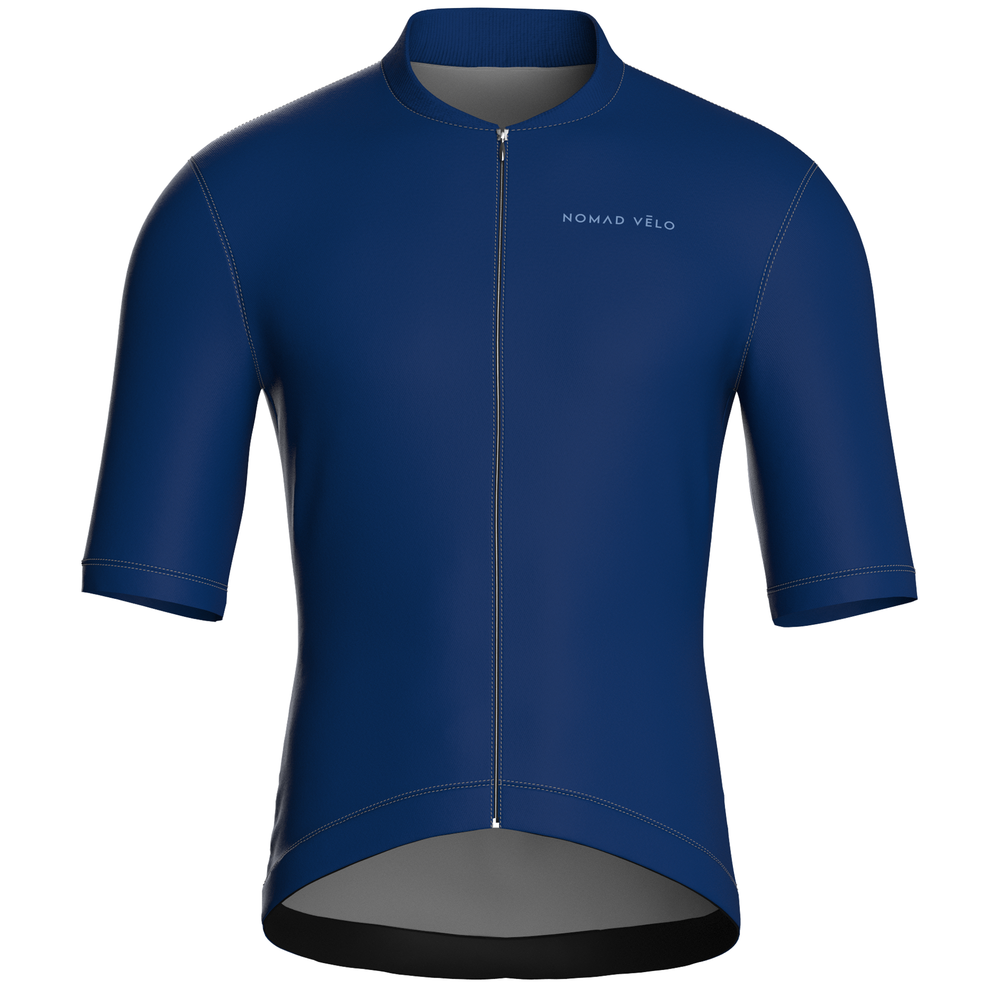 Maglia da ciclismo Pure Navy a maniche corte, vestibilità da gara.