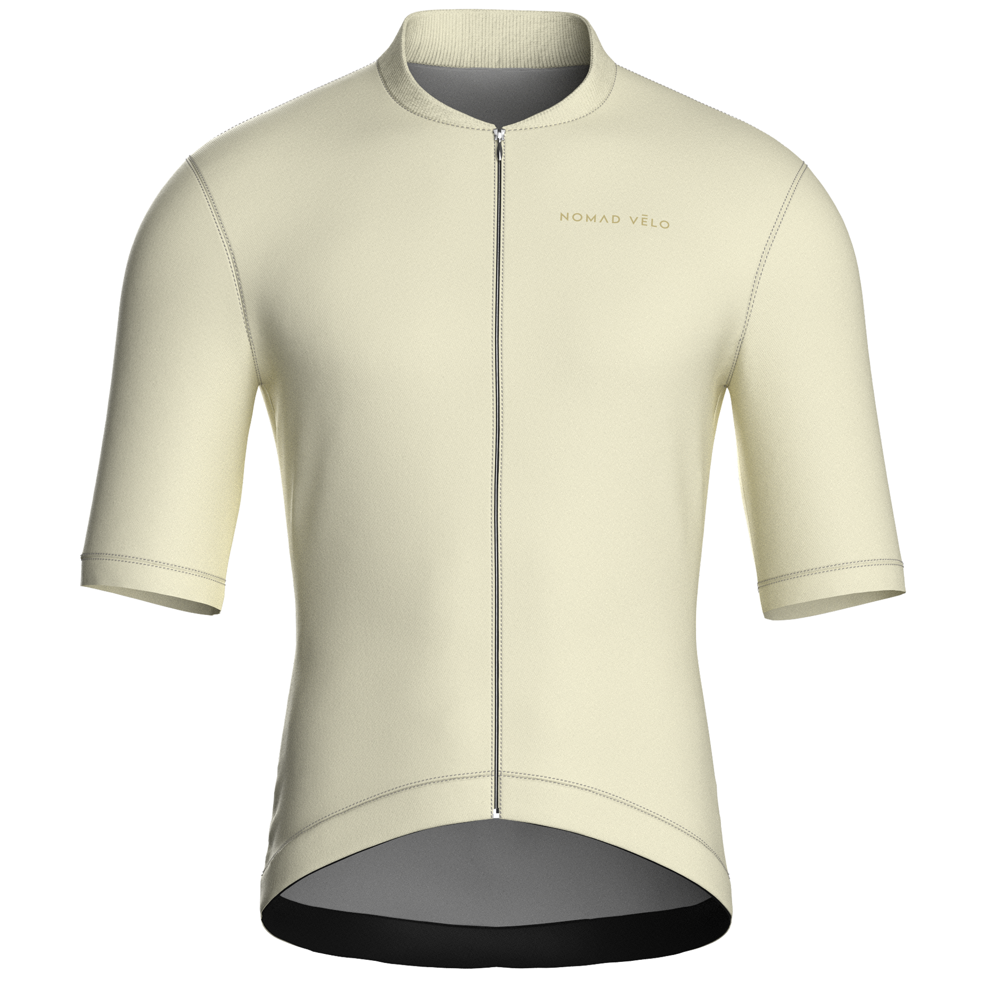 Maglia da ciclismo Pure Cream a maniche corte, vestibilità da gara.