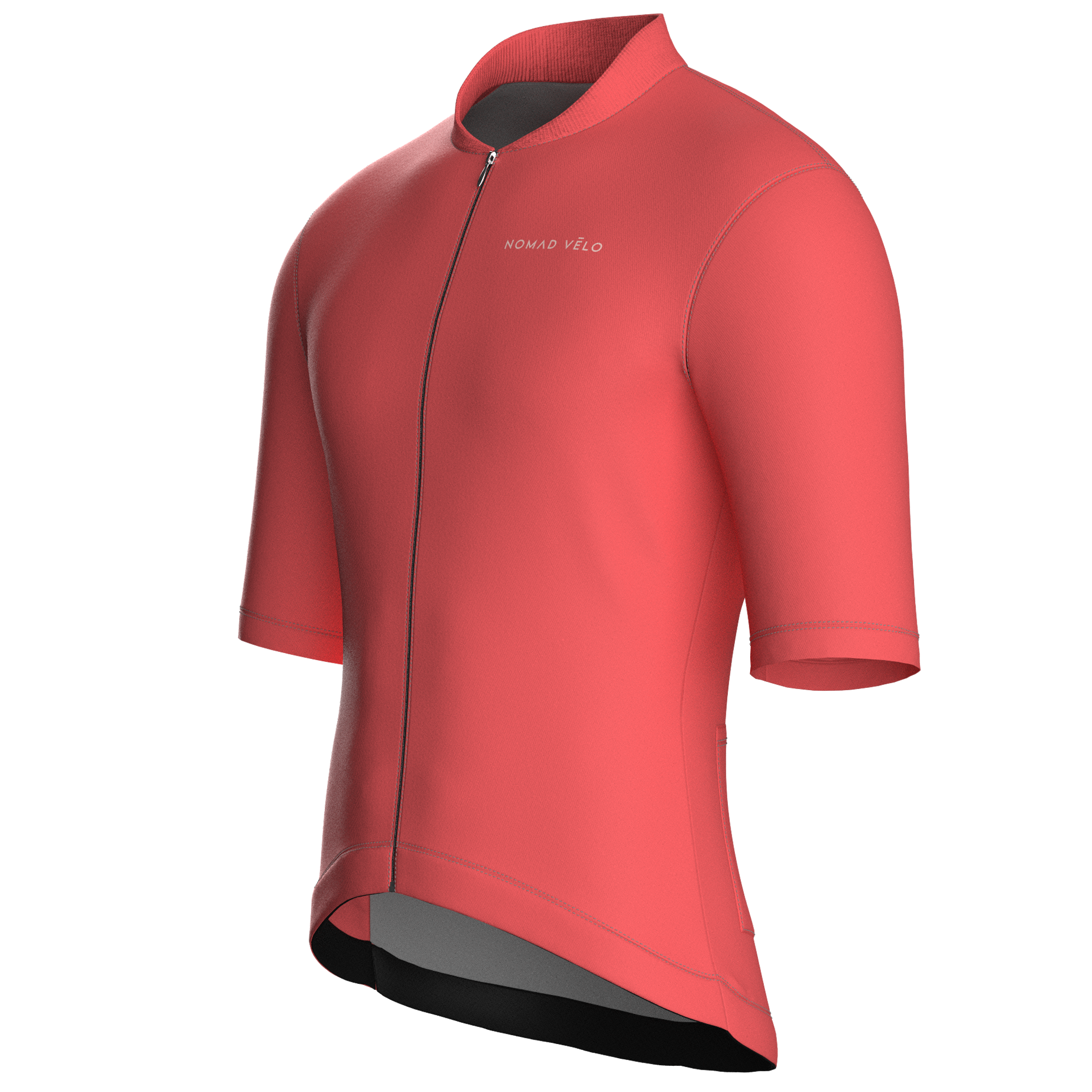 Maglia da ciclismo Pure Orange a maniche corte, vestibilità da gara