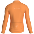 Maglia da ciclismo a maniche lunghe Pure Orange, vestibilità da gara