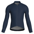 Maglia da ciclismo a maniche lunghe Pure Navy, vestibilità da gara