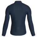 Maglia da ciclismo a maniche lunghe Pure Navy, vestibilità da gara