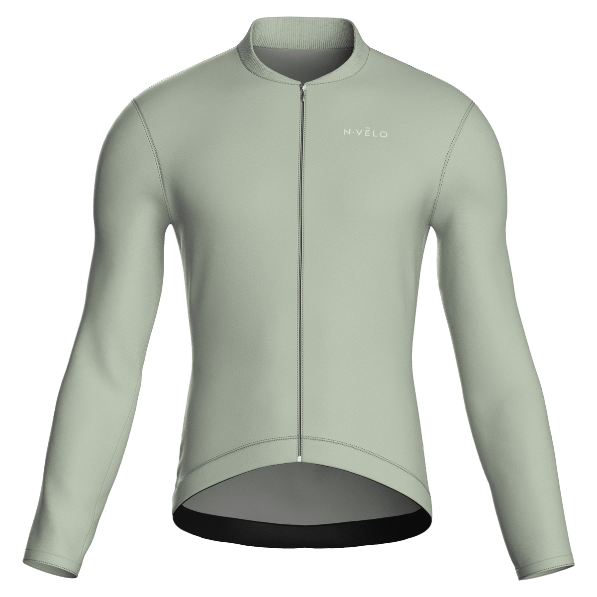 Maglia da ciclismo Pure Sage a maniche lunghe, vestibilità da gara